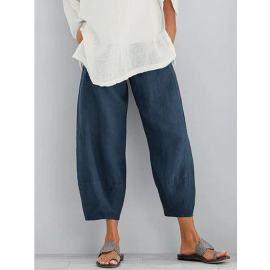 Marina | Pantaloni in Lino Senza Sforzo per Donna