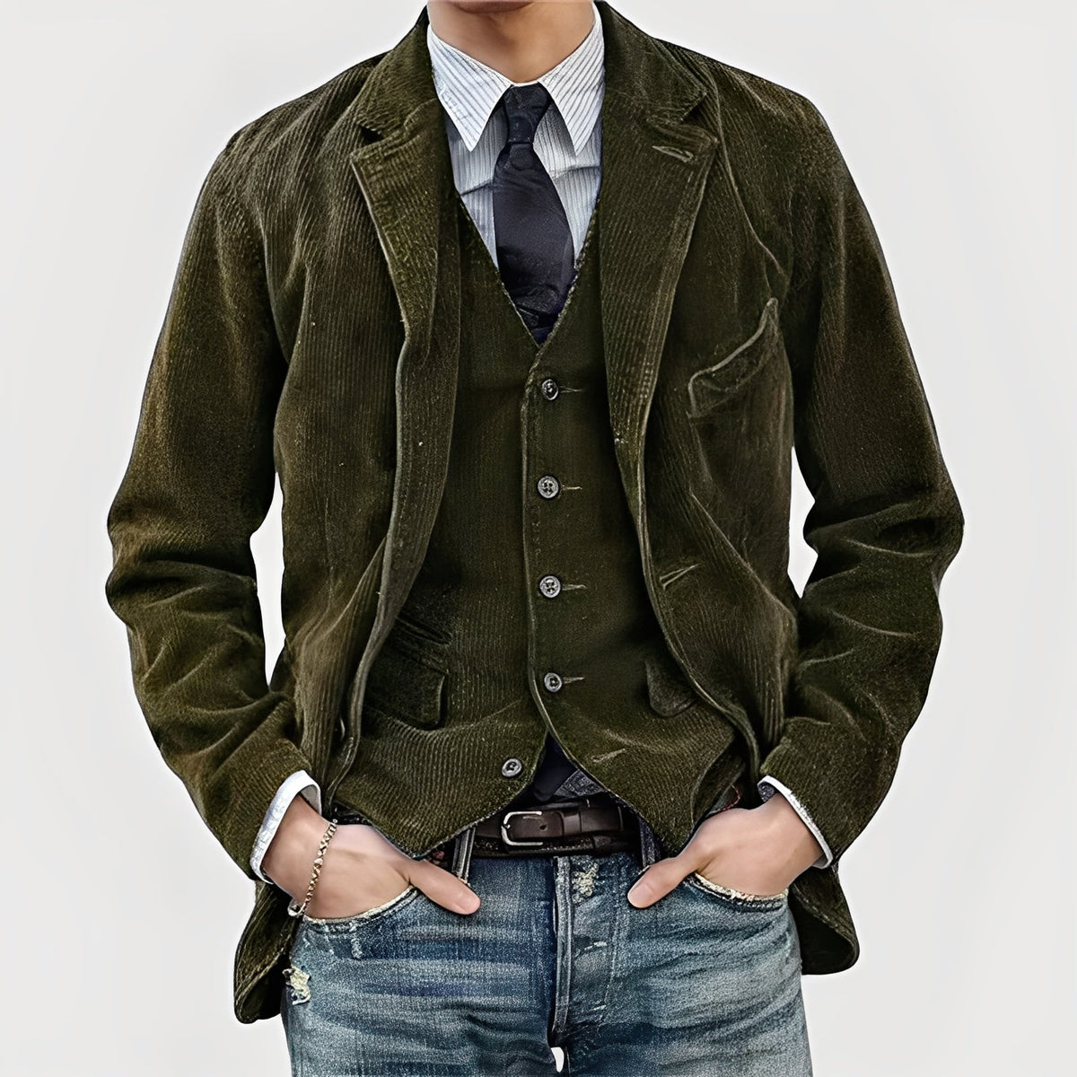 Provence | GIACCA E GILET VINTAGE