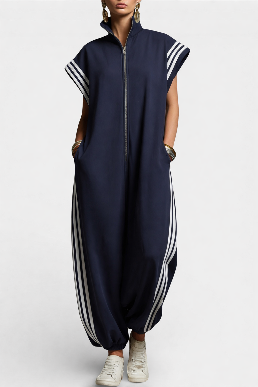 Valentina | Tuta con Collo con Zip da Donna
