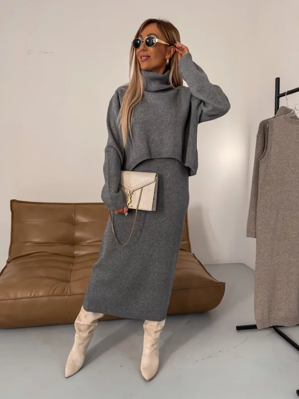 Nicole - Set in maglia autunno/inverno da donna