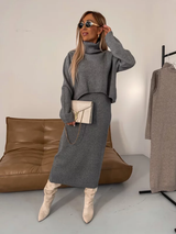 Nicole - Set in maglia autunno/inverno da donna