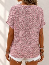 Verna | Blusa elegante con stampa floreale per Donna