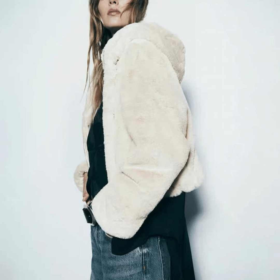 NATALIA™ | 100% Pelliccia Ecologica Vegana da Donna