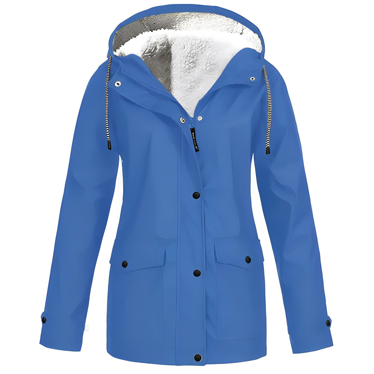 Elvira - Impermeabile con fodera in pile da donna