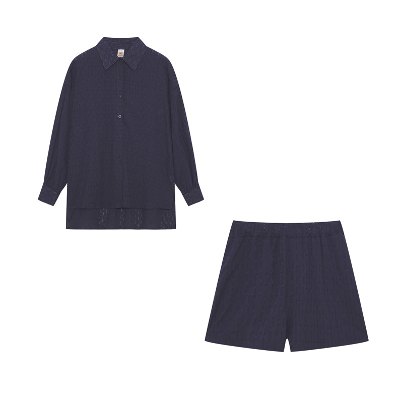 Maud | Set camicia e shorts chic