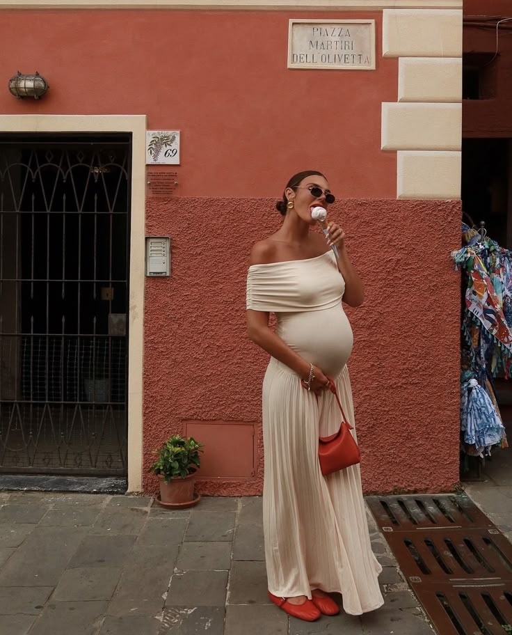 Annalise | Abito di Maternidade Refinado