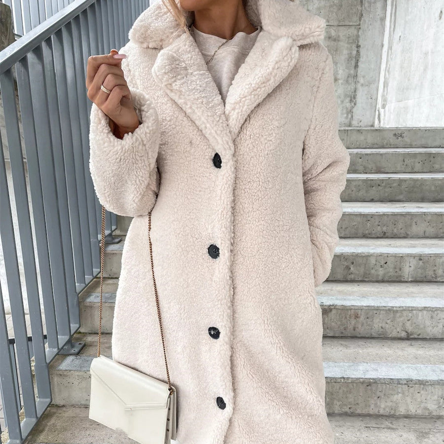 FLAVIA™ | CAPPOTTO TEDDY FATTO LA MANO