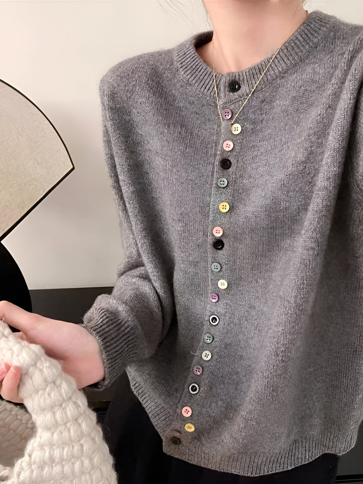 Nora | Gilet con Bottoni da Donna