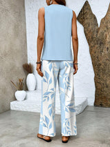 Alba | Set Blusa e Pantaloni con Stampa Floreale da Donna