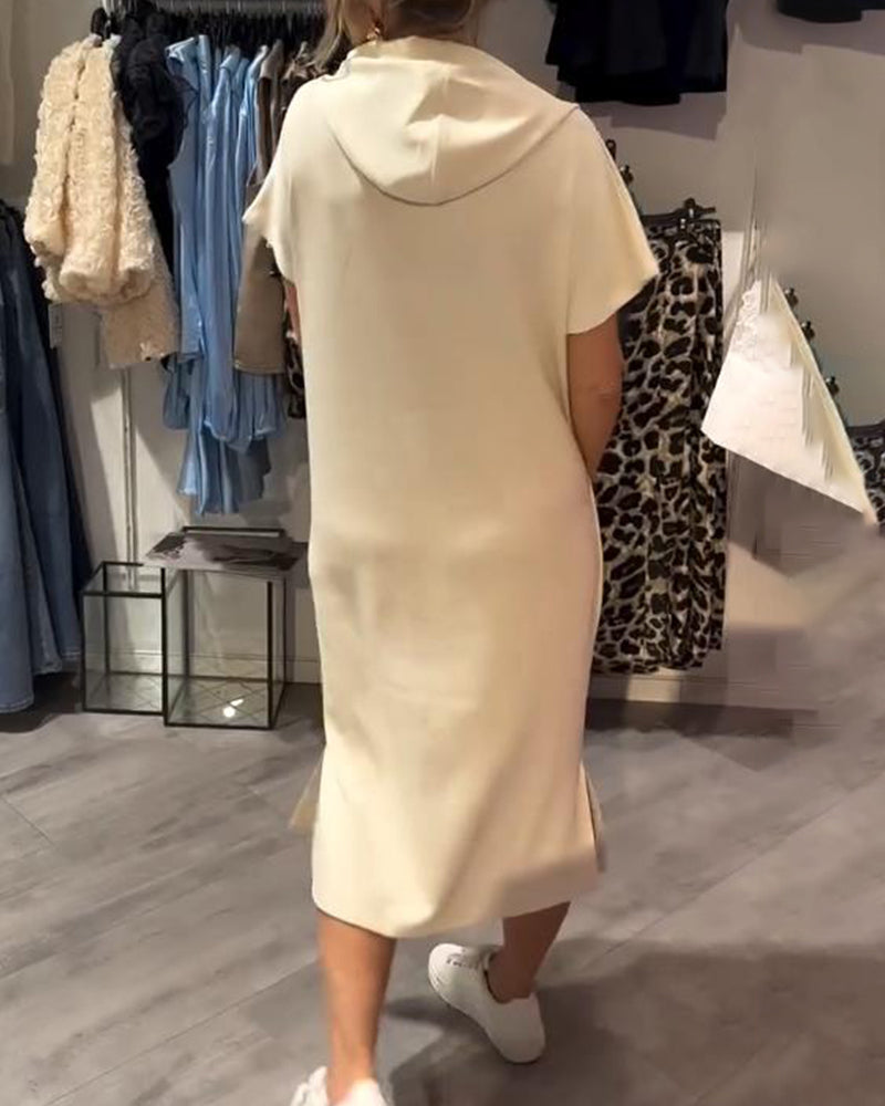 Saskia™ | Abito casual con cappuccio