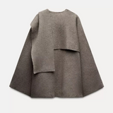 KALEIDE™ | MANTELLA ELEGANTE IN TESSUTO LEGGERO