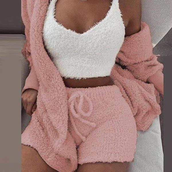 Set in Maglia Accogliente (3 Pezzi)