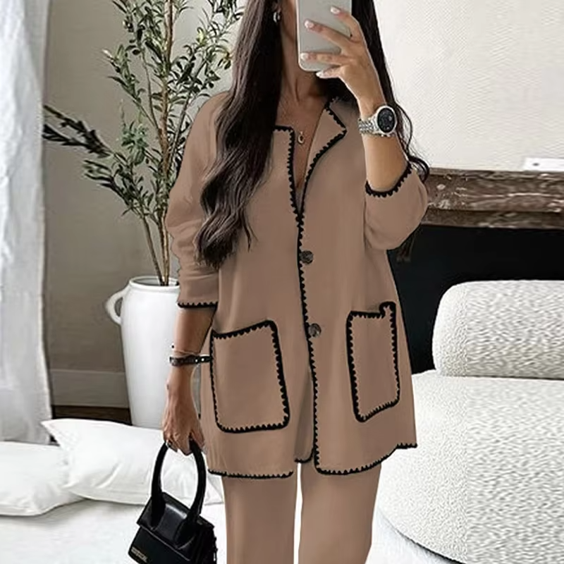 Set casual di due pezzi da donna
