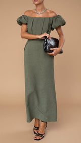 Carla | Abito Midi Elegante da Donna
