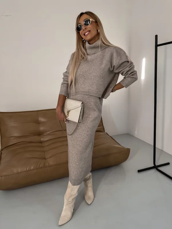 Nicole - Set in maglia autunno/inverno da donna