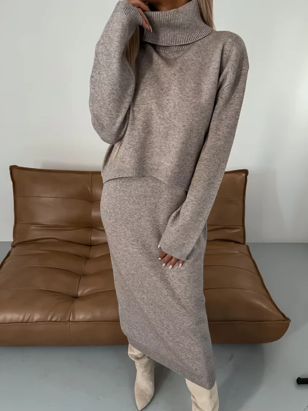 Nicole - Set in maglia autunno/inverno da donna