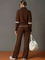 Marietta | Blusa e Pantaloni a Gamba Larga da Donna