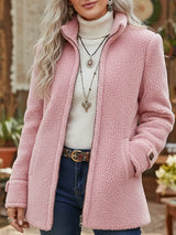 Annelies – Cappotto intermedio morbido con zip