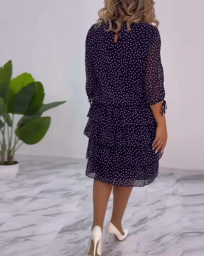 Auterelle | Abito elegante a pois