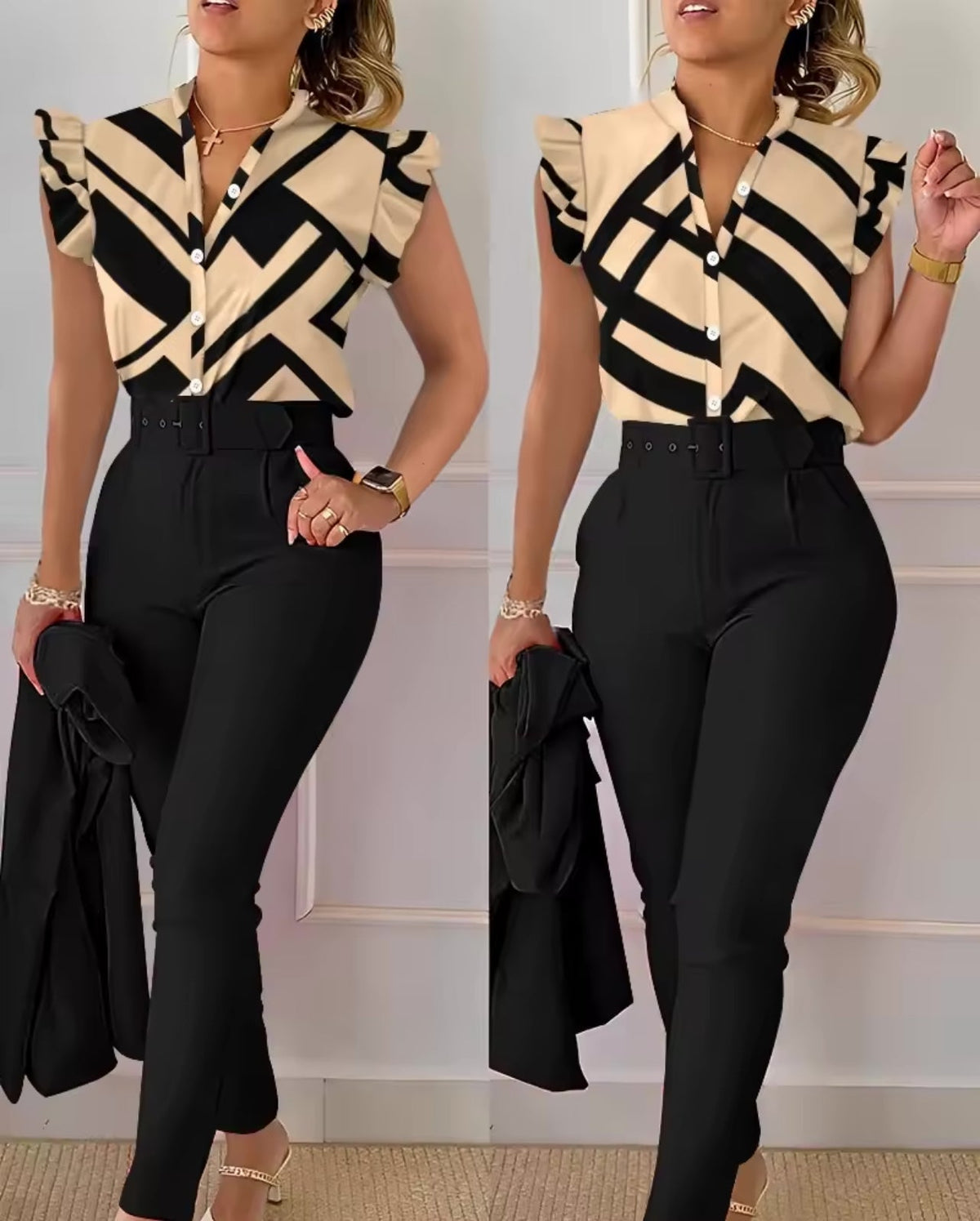 Completo magnífico (giacca, pantaloni e camicia)