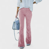Chloe - Pantaloni flare in velluto a coste