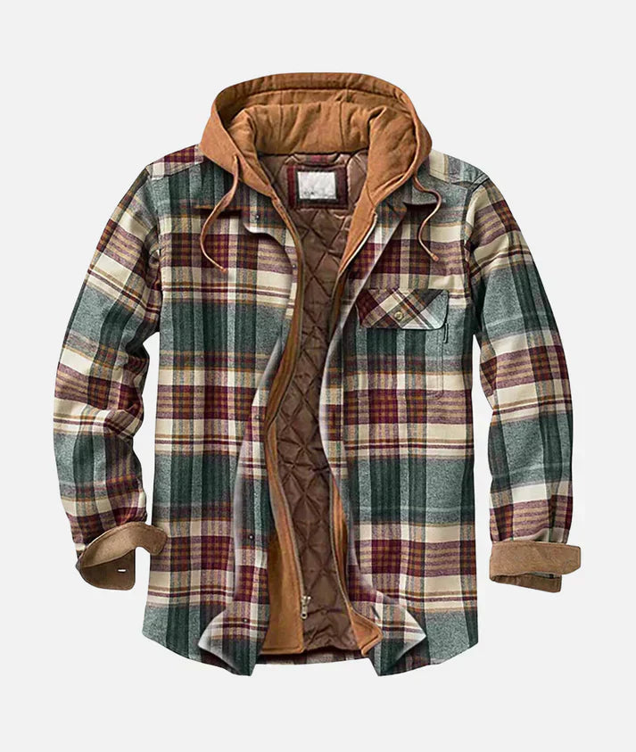 NOHR | Gilet Patchwork a Quadri da Uomo