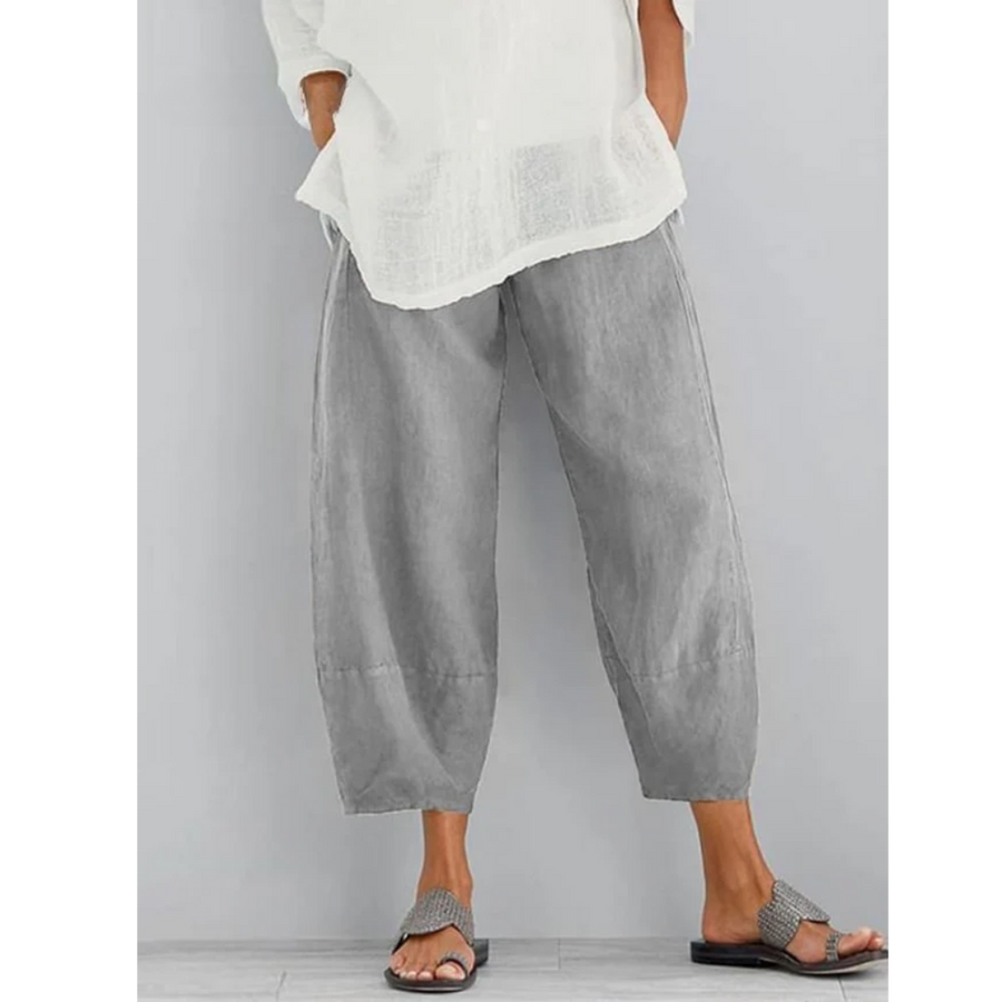 Marina | Pantaloni in Lino Senza Sforzo per Donna