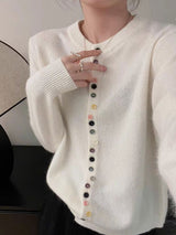 Nora | Gilet con Bottoni da Donna