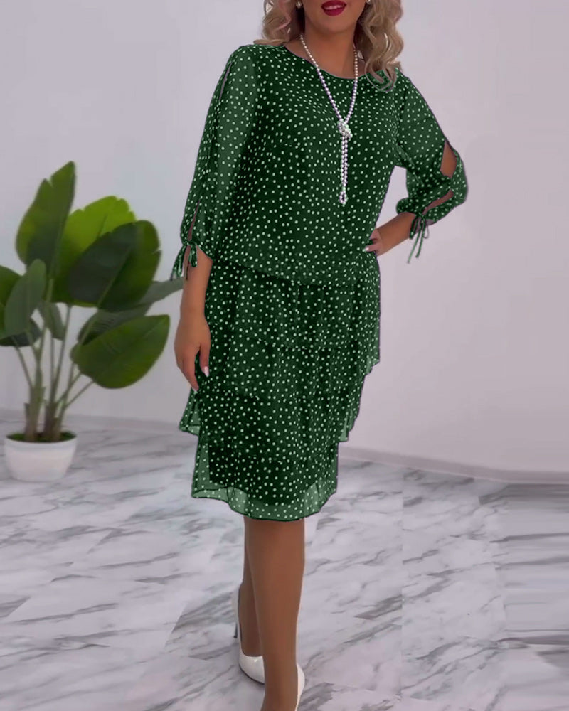 Auterelle | Abito elegante a pois