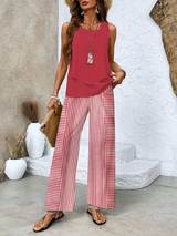 Alba | Set Blusa e Pantaloni con Stampa Floreale da Donna