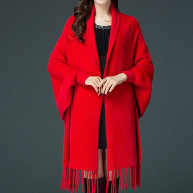 ALBERTA™ | CAPPOTTO ELEGANTE CON FRANGE