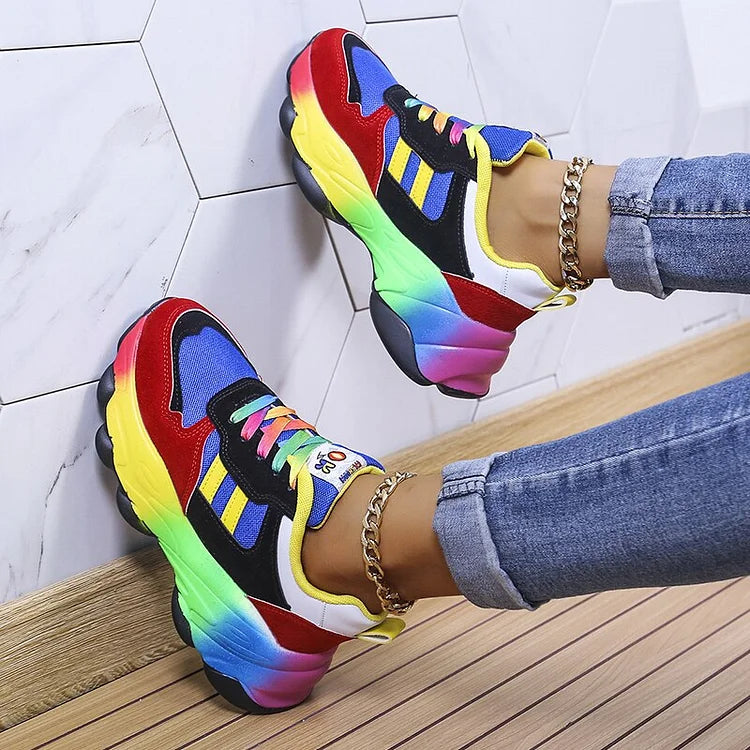 Isolina | Scarpe da Tennis Colorate Confortevoli per Donna