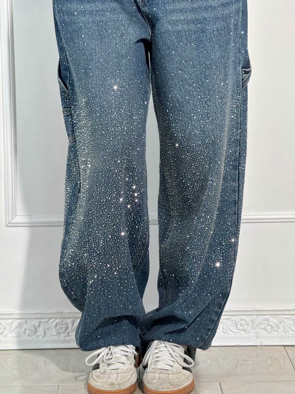 Jeans brillanti, casual e conodi
