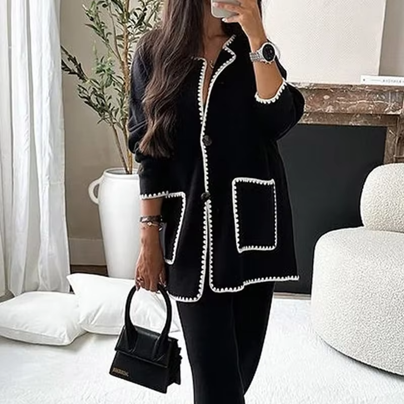Set casual di due pezzi da donna