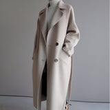 GRACE | Cappotto Elegante con Vita Strutturata da Donna
