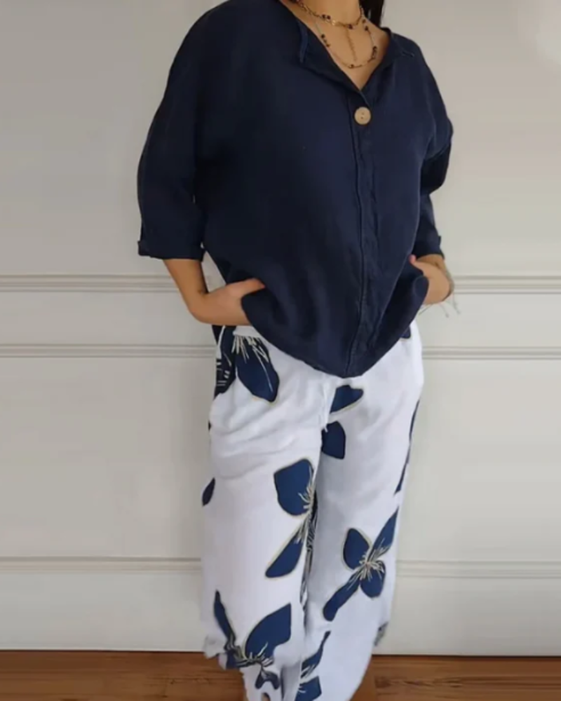 ARELE - Set blusa e pantaloni