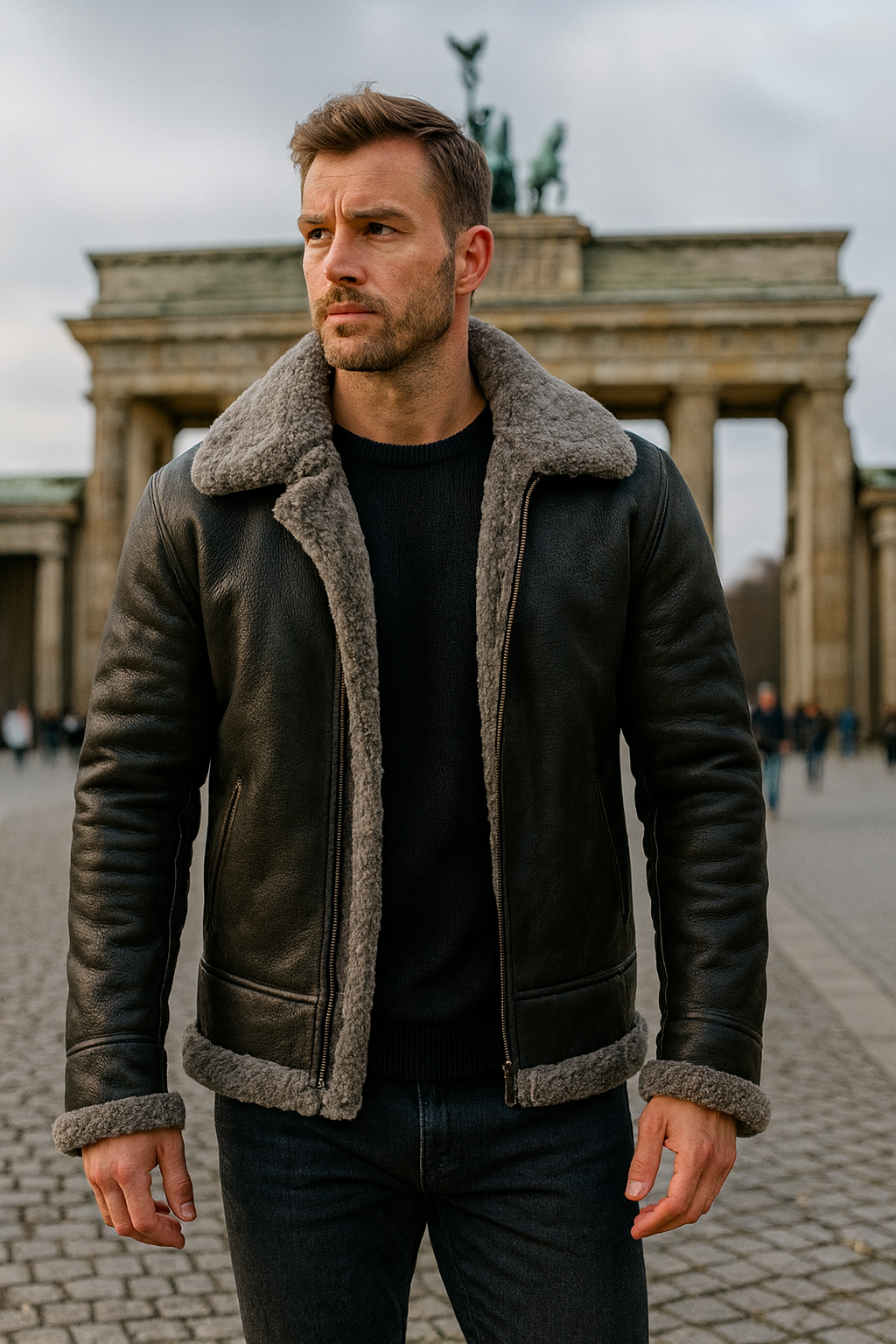 Frederik | Giacca Aviatore da Uomo