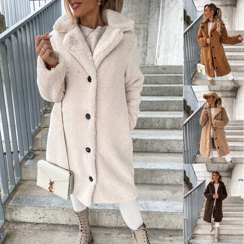FLAVIA™ | CAPPOTTO TEDDY FATTO LA MANO