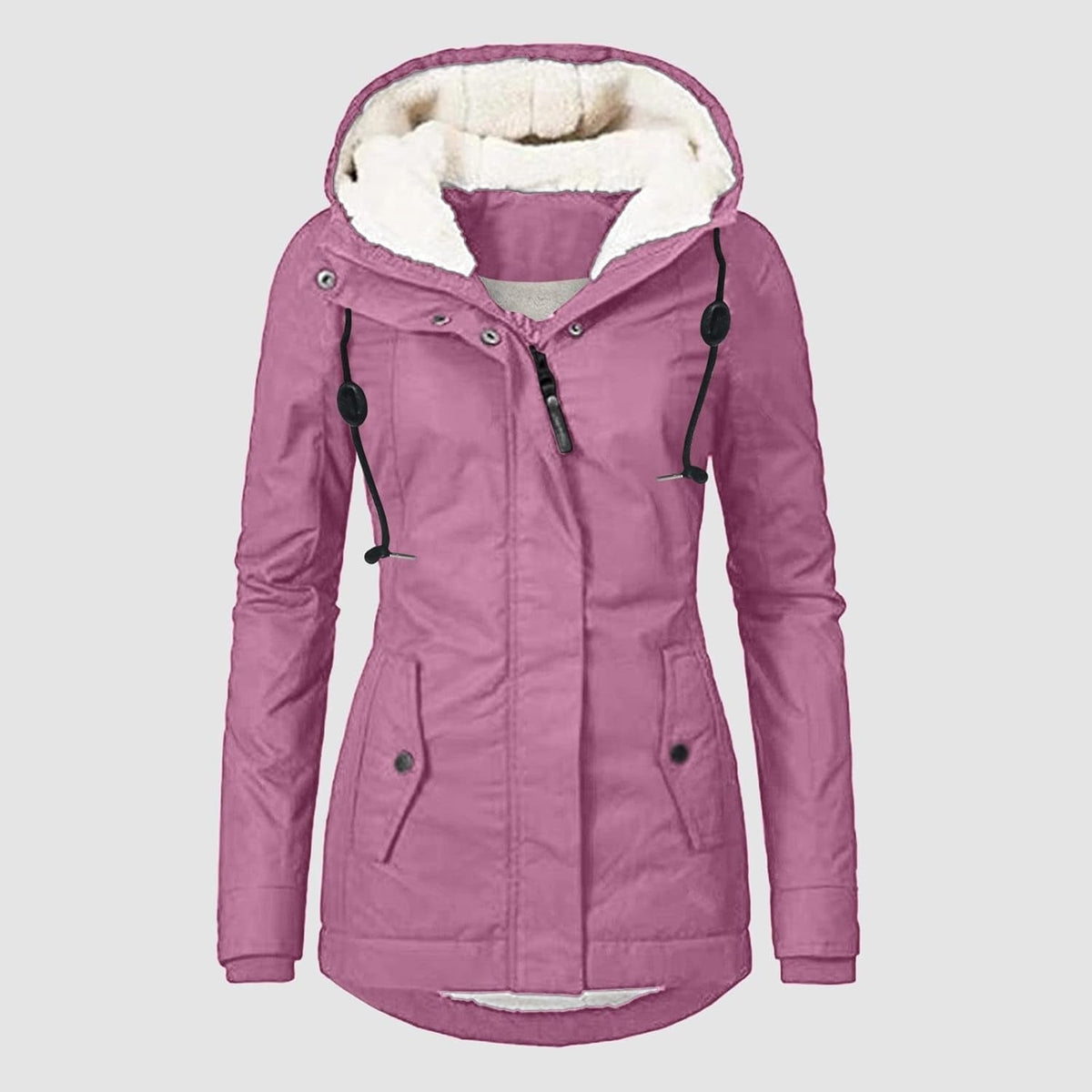 Sophie - Cappotto invernale foderato e impermeabile