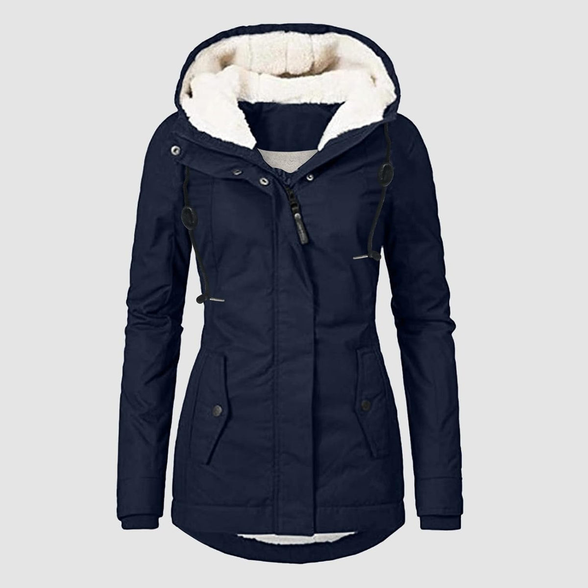 Sophie - Cappotto invernale foderato e impermeabile