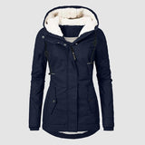 Sophie - Cappotto invernale foderato e impermeabile
