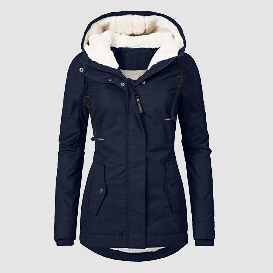 Sophie - Cappotto invernale foderato e impermeabile