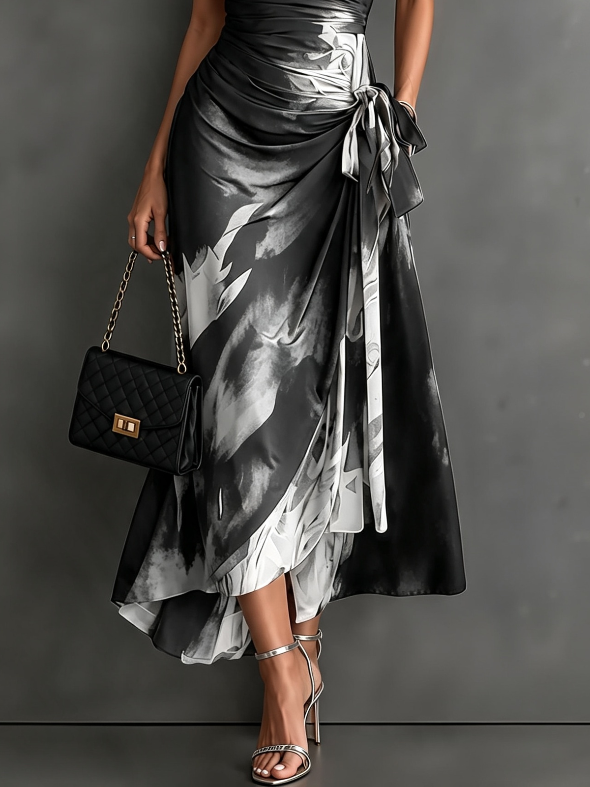 Andréa – Vestito Lungo Incrociato per Donna