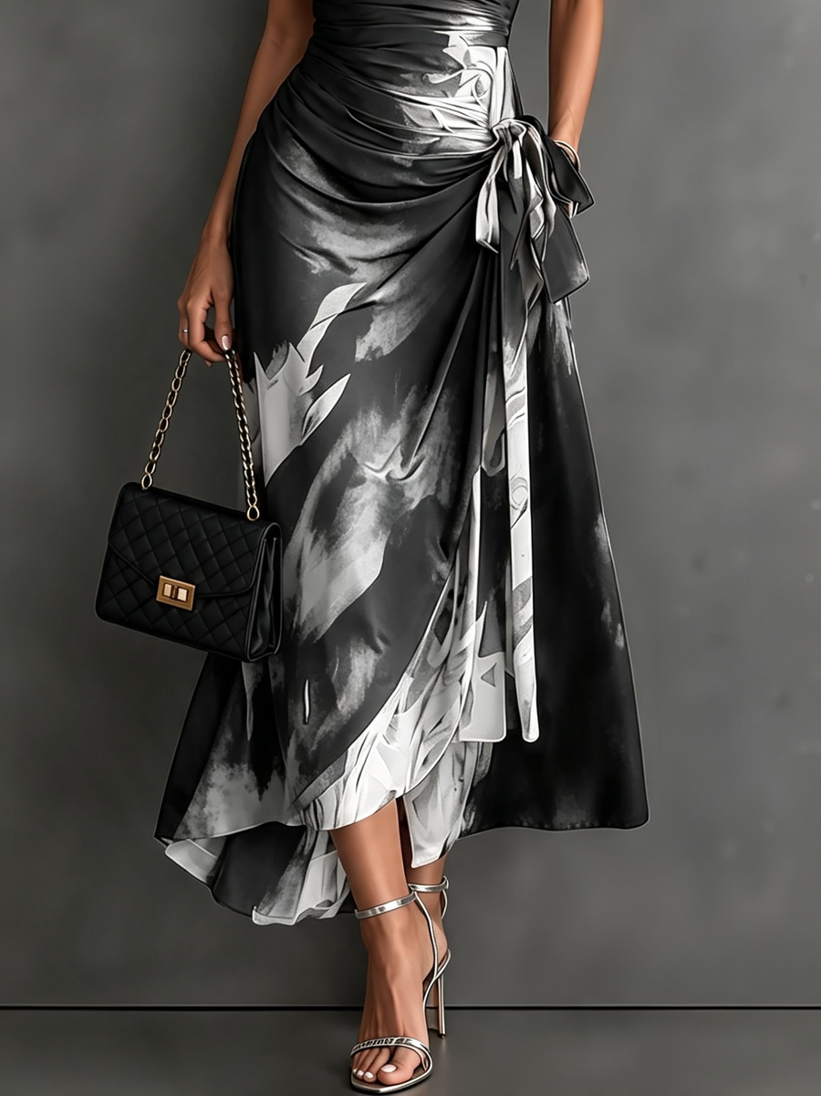 Andréa – Vestito Lungo Incrociato per Donna