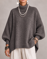 Kathleen | Maglione Elegante a Collo Alto per Donna