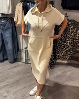 Saskia™ | Abito casual con cappuccio
