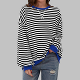 Malin | Maglione listrada con toque descontraído