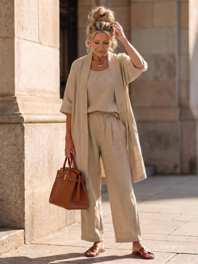 Linnea | Completo Leggero in Lino da Donna