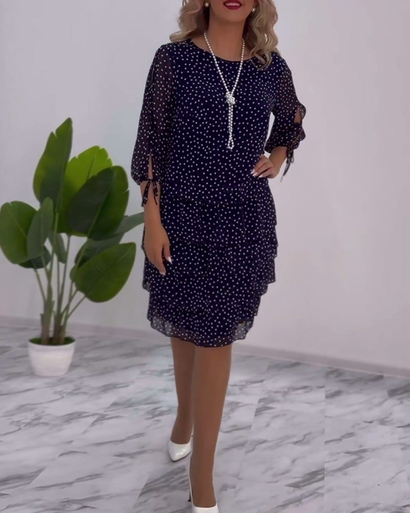 Auterelle | Abito elegante a pois