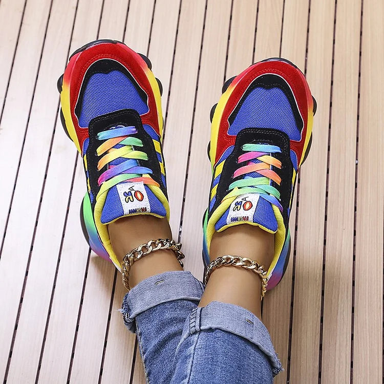 Isolina | Scarpe da Tennis Colorate Confortevoli per Donna